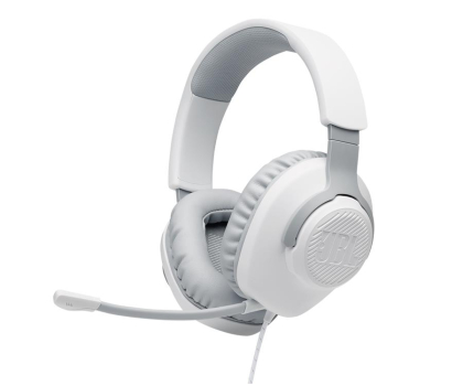 Słuchawka JBL Quantum 100 przewodowe biale